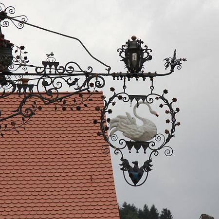 Hotel Restaurant Schwan Wertheim Exterior foto